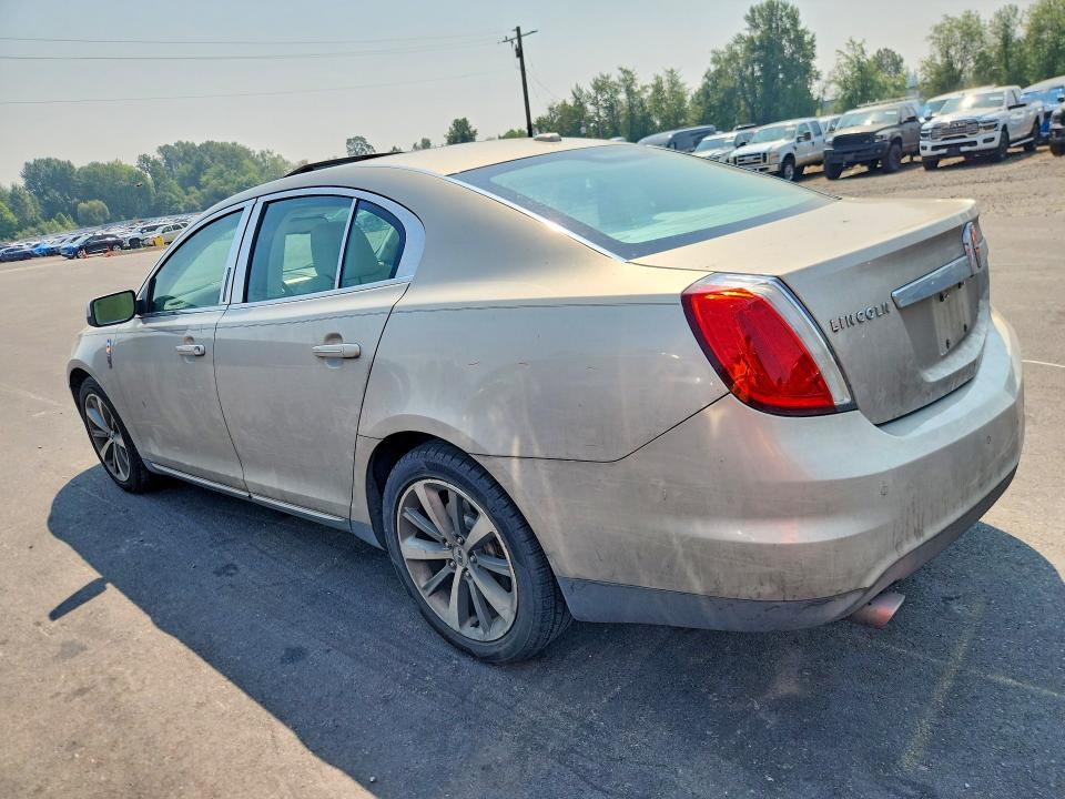 Photo 2 from auction – 2009 LINCOLN MKS with VIN 1LNHM93R69G606540