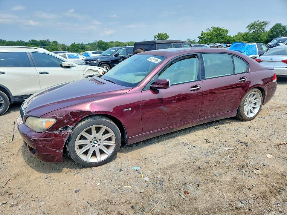 BMW 750 2006 с VIN WBAHN83516DT25961 - Снимка от търг