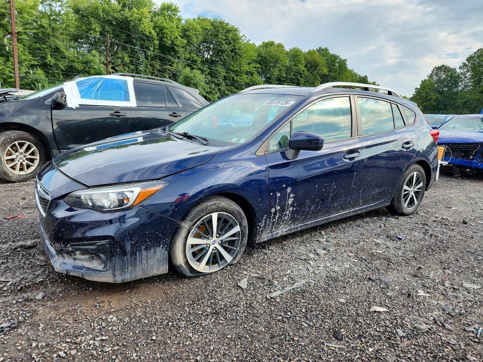 SUBARU IMPREZA 2019 with VIN 4S3GTAC61K3702566 - Photo from auction