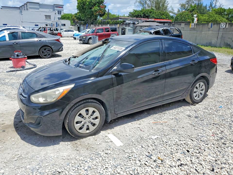 HYUNDAI ACCENT 2016 مع رقم تعريف المركبة KMHCT4AE9GU157465 - صورة من المزاد