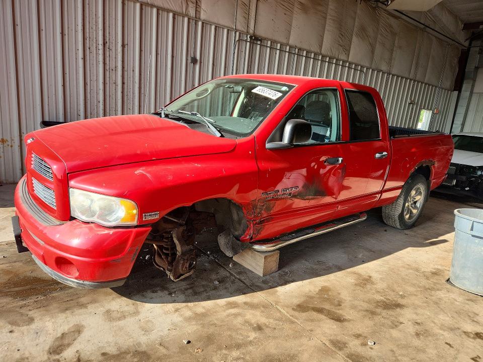 DODGE RAM 1500 2005 with VIN 1D7HA18D65J510907 - Photo from auction