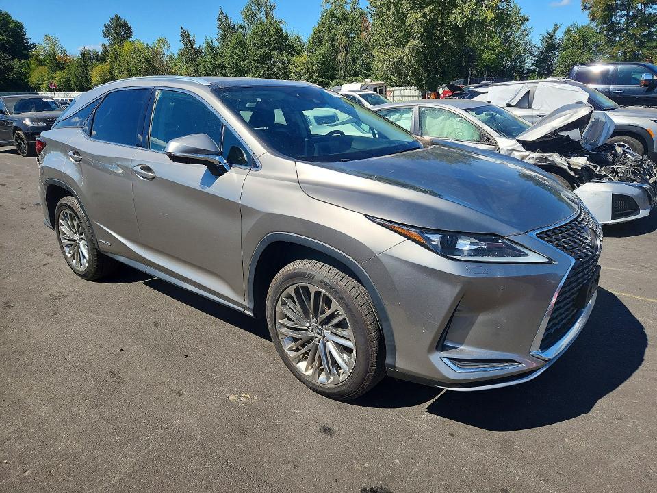Photo 4 from auction – 2020 LEXUS RX with VIN 2T2JGMDA3LC044607