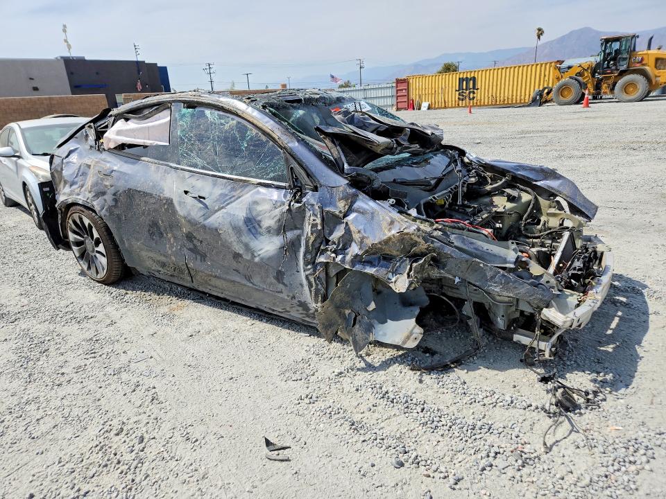 صورة رقم 4 من المزاد - 2021 TESLA MODEL Y مع VIN 5YJYGDEF6MF272529