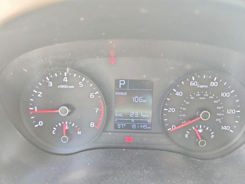 Photo 9 from auction – 2020 KIA RIO with VIN 3KPA24AD2LE335702