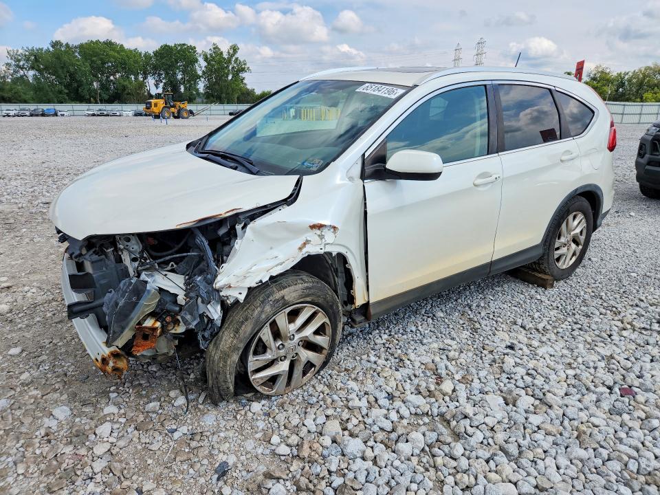 HONDA CR-V 2015 with VIN 5J6RM4H71FL064490 - Photo from auction
