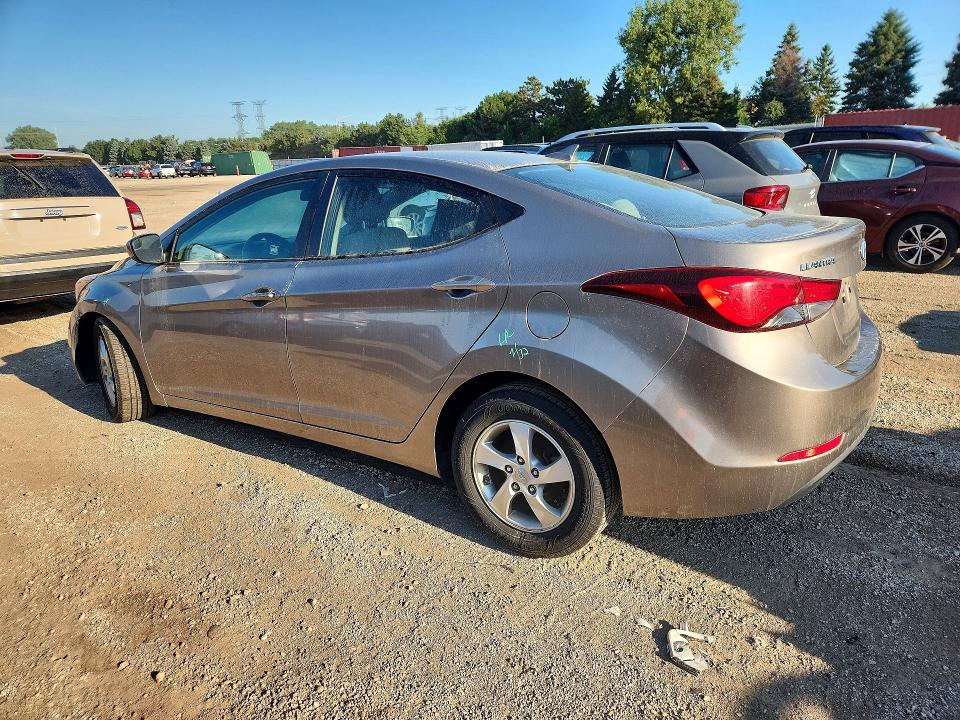 Photo 2 from auction – 2015 HYUNDAI ELANTRA with VIN 5NPDH4AE8FH587331