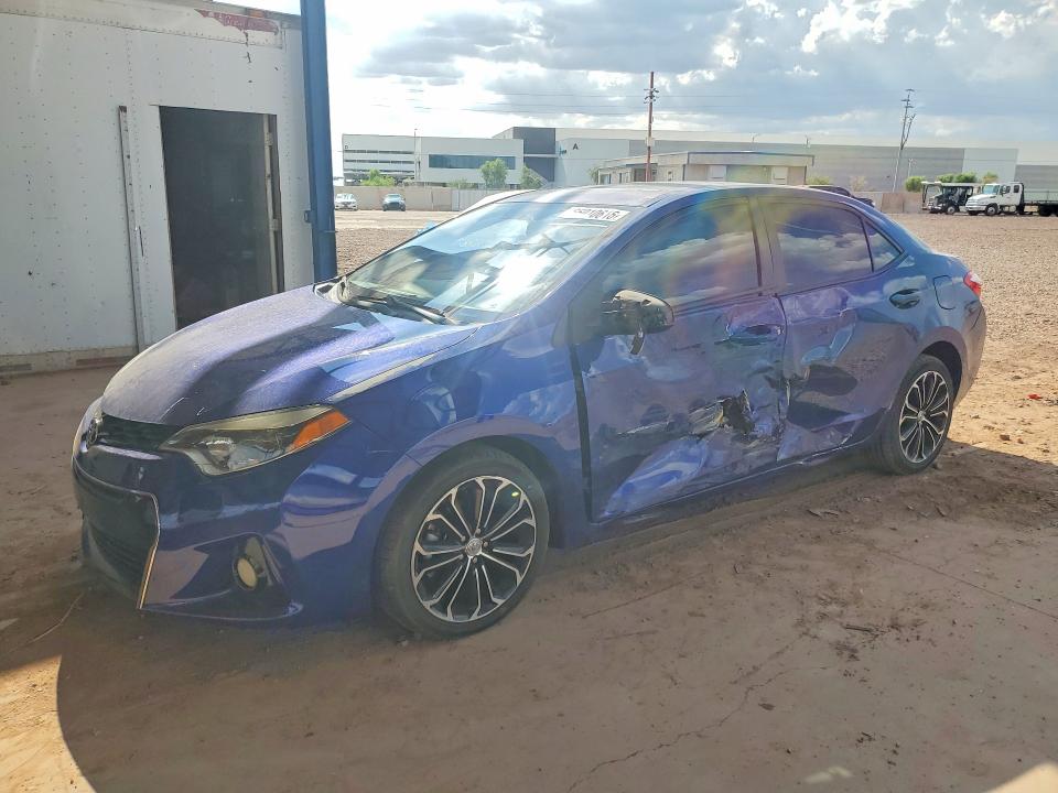 TOYOTA COROLLA 2014 with VIN 5YFBURHEXEP153841 - Photo from auction