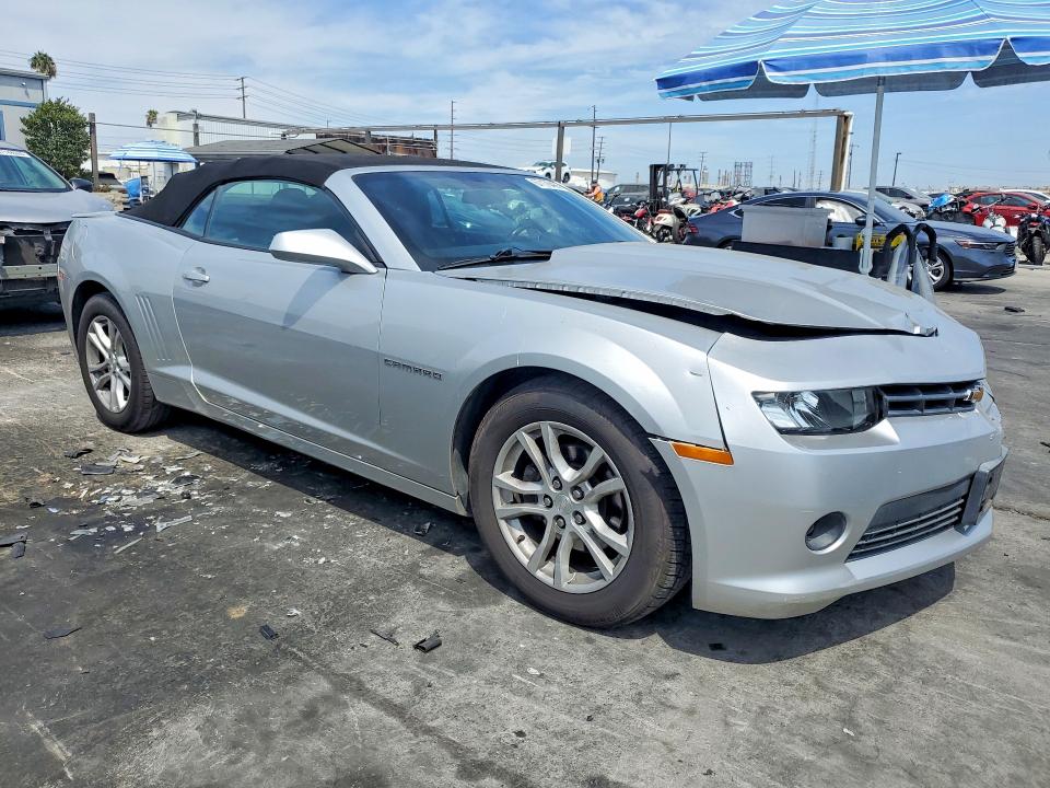 Photo 4 from auction – 2015 CHEVROLET CAMARO with VIN 2G1FD3D38F9266653