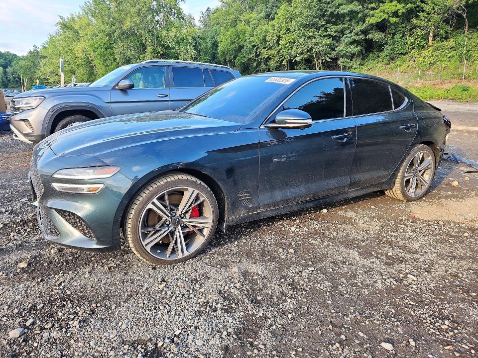 GENESIS G70 2024 with VIN KMTG54SE5RU136549 - Photo from auction