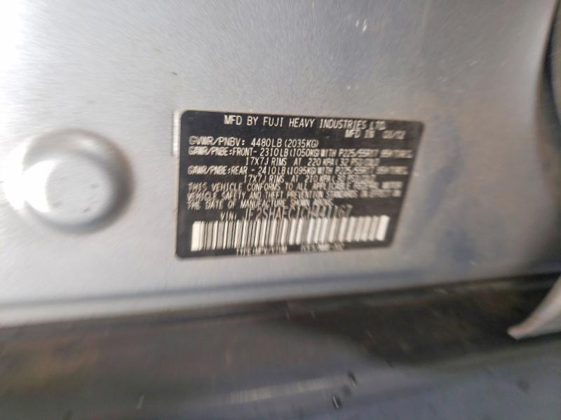 Photo 14 from auction – 2012 SUBARU FORESTER with VIN JF2SHAEC1CH441167