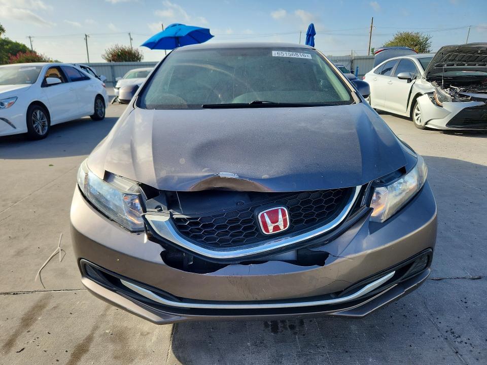 Photo 5 from auction – 2013 HONDA CIVIC with VIN 2HGFB2F50DH543516