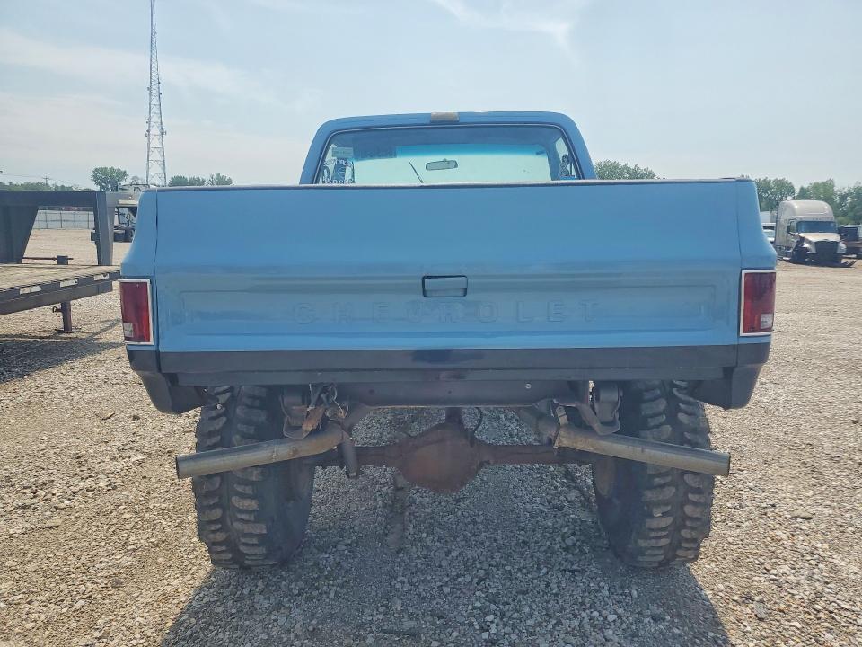 Photo 6 from auction – 1981 GMC K2500 with VIN 1GTGK24M8BJ509512