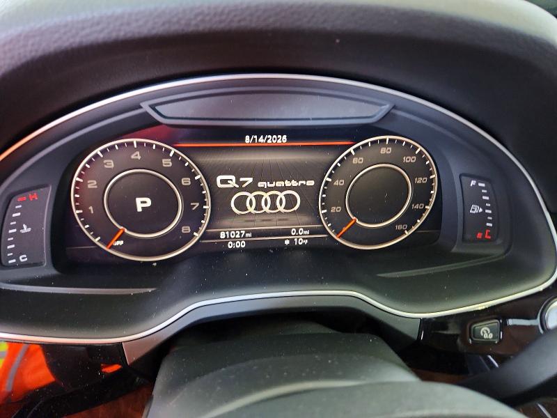 Photo 9 from auction – 2018 AUDI Q7 with VIN WA1VAAF74JD006207