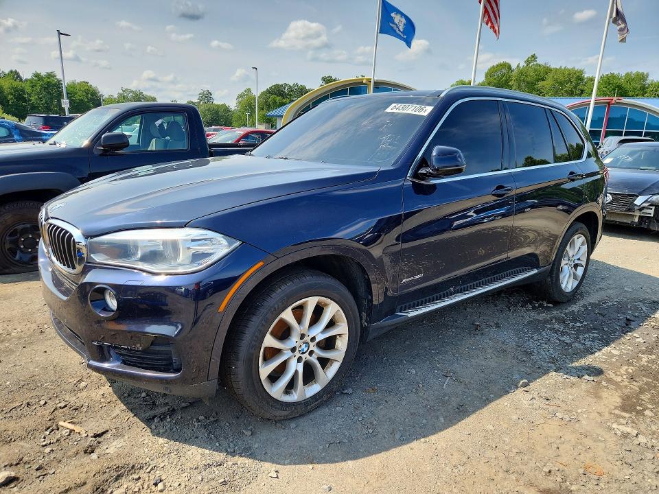 BMW X5 2015 with VIN 5UXKR0C50F0K55518 - Photo from auction