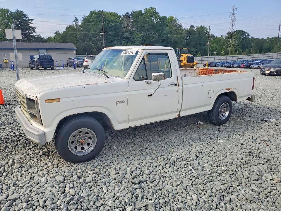 FORD F150 1984 with VIN 1FTCF15Y4ENA83569 - Photo from auction