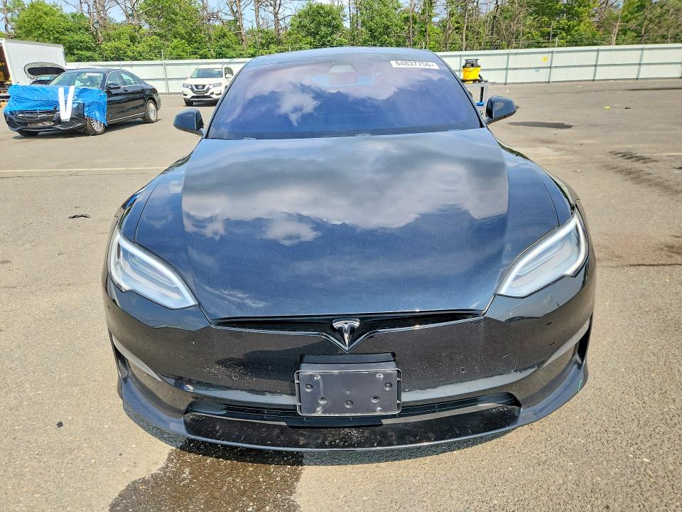 Photo 5 from auction – 2021 TESLA MODEL S with VIN 5YJSA1E6XMF433406