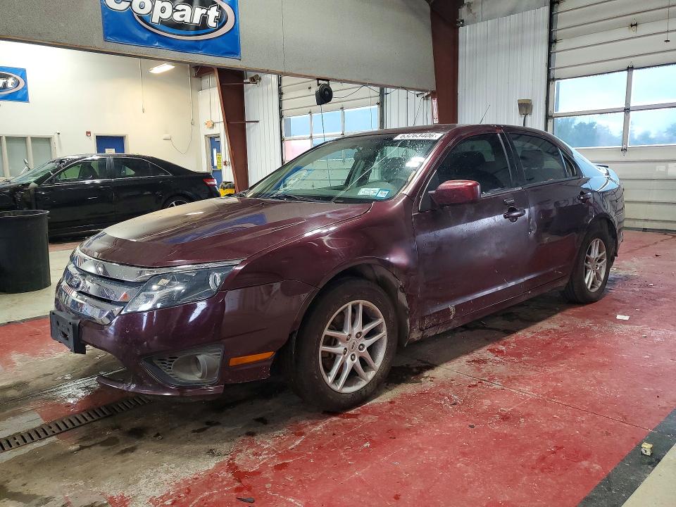 FORD FUSION 2012 with VIN 3FAHP0GA2CR347708 - Photo from auction