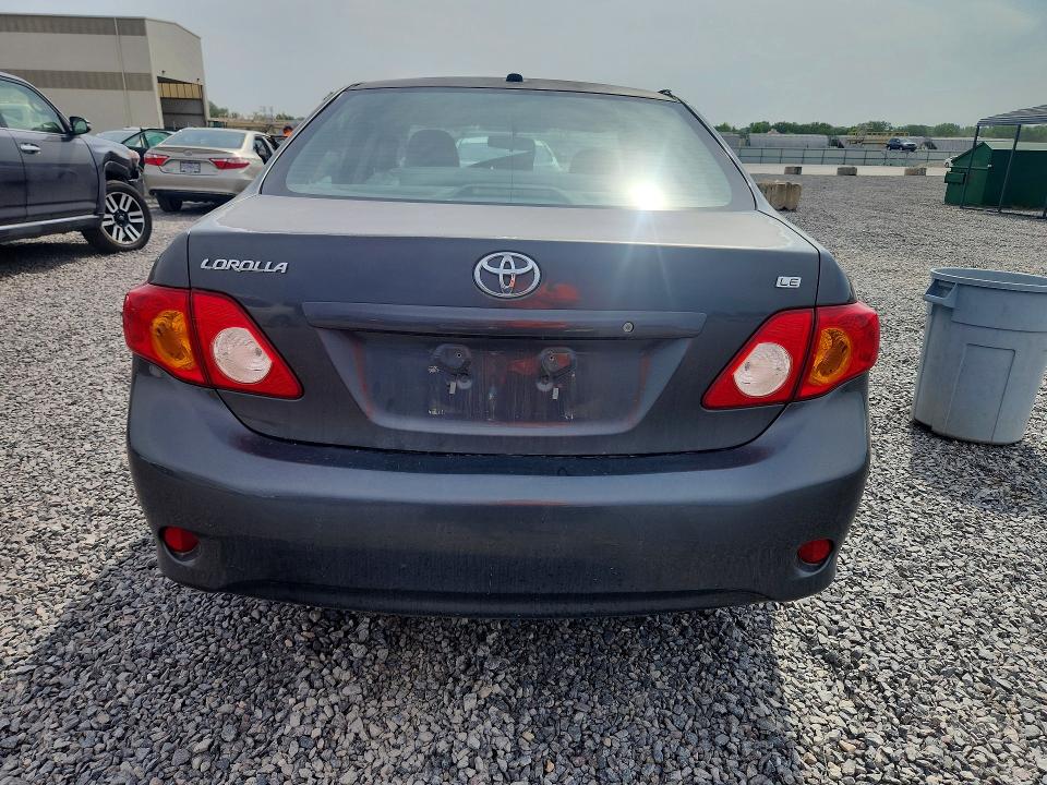 Photo 6 from auction – 2009 TOYOTA COROLLA with VIN 2T1BU40E99C012490