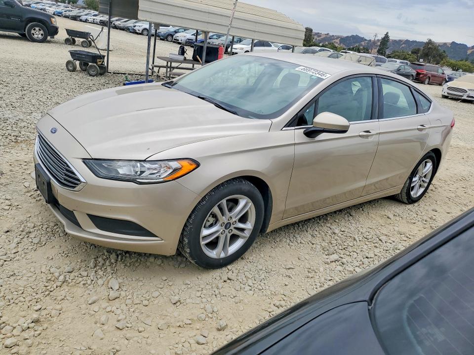 Photo 1 from auction – 2018 FORD FUSION with VIN 3FA6P0HD9JR241320