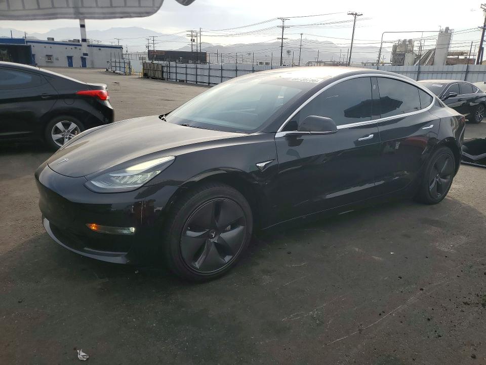 TESLA MODEL 3 2018 with VIN 5YJ3E1EA0JF012593 - Photo from auction