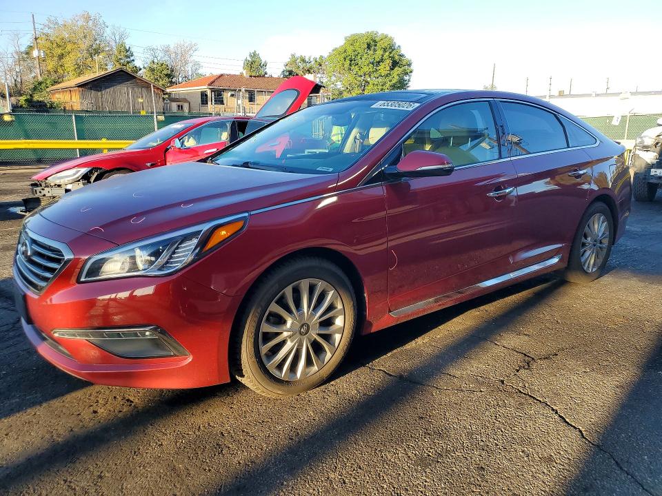 Photo 1 from auction – 2015 HYUNDAI SONATA with VIN 5NPE34AF8FH028616