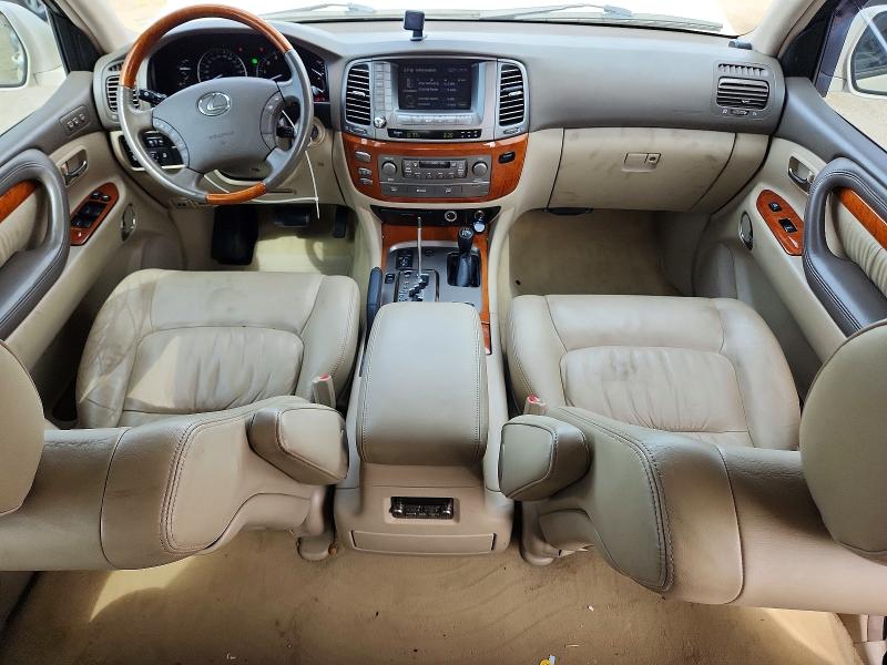 Photo 8 from auction – 2006 LEXUS LX with VIN JTJHT00W664003899