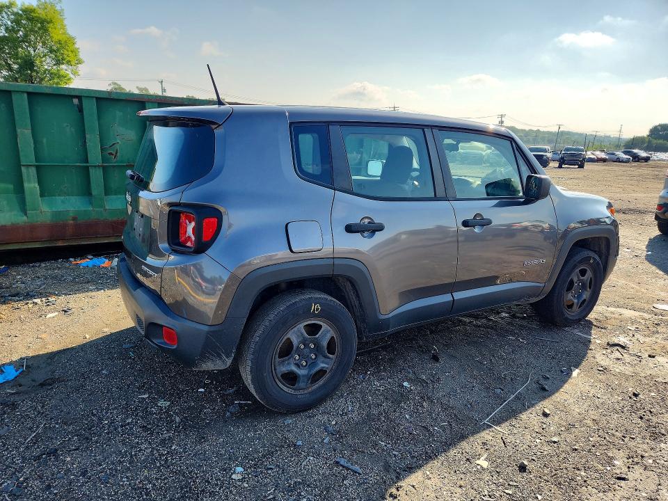 Photo 3 from auction – 2017 JEEP RENEGADE with VIN ZACCJBAB8HPE88464