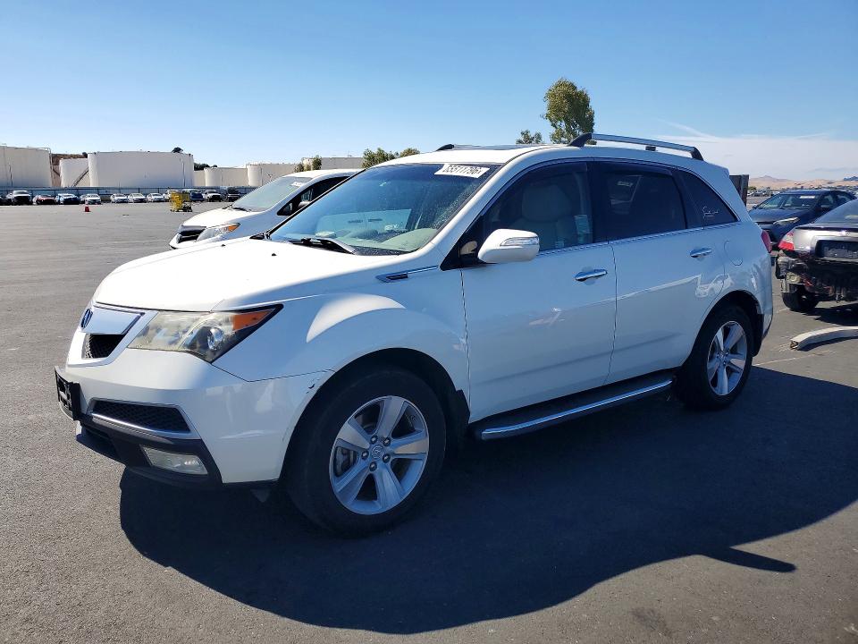 ACURA MDX 2011 with VIN 2HNYD2H6XBH510795 - Photo from auction