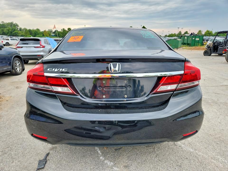 Photo 6 from auction – 2015 HONDA CIVIC with VIN 19XFB2F56FE262768