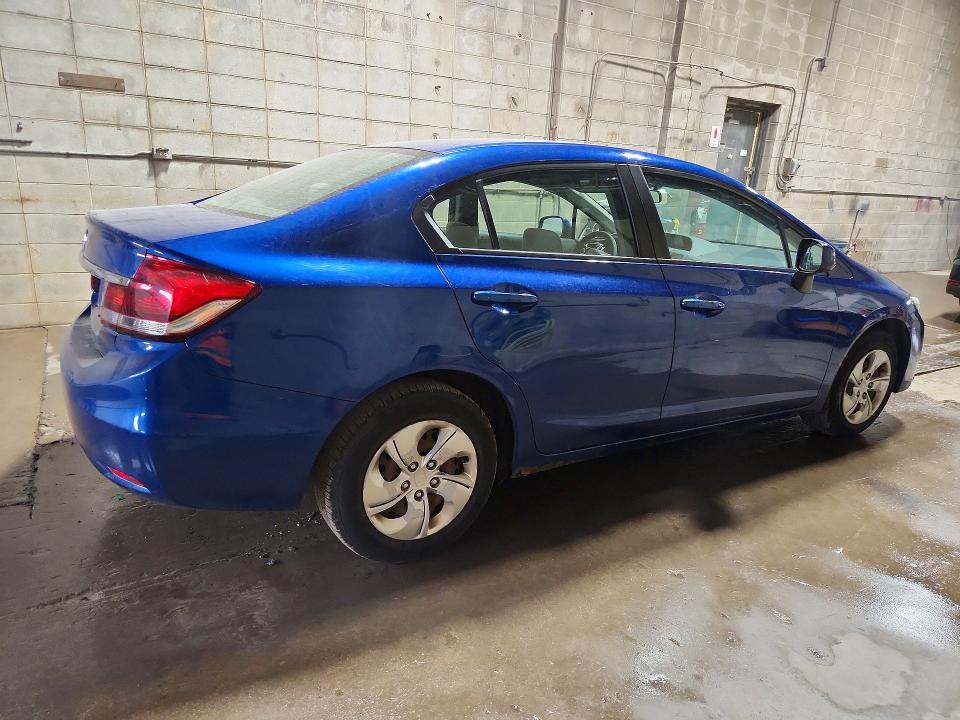 Photo 3 from auction – 2013 HONDA CIVIC with VIN 19XFB2F54DE013558