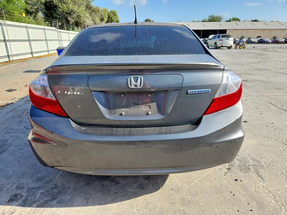 Photo 6 from auction – 2012 HONDA CIVIC with VIN JHMFB4F2XCS010692