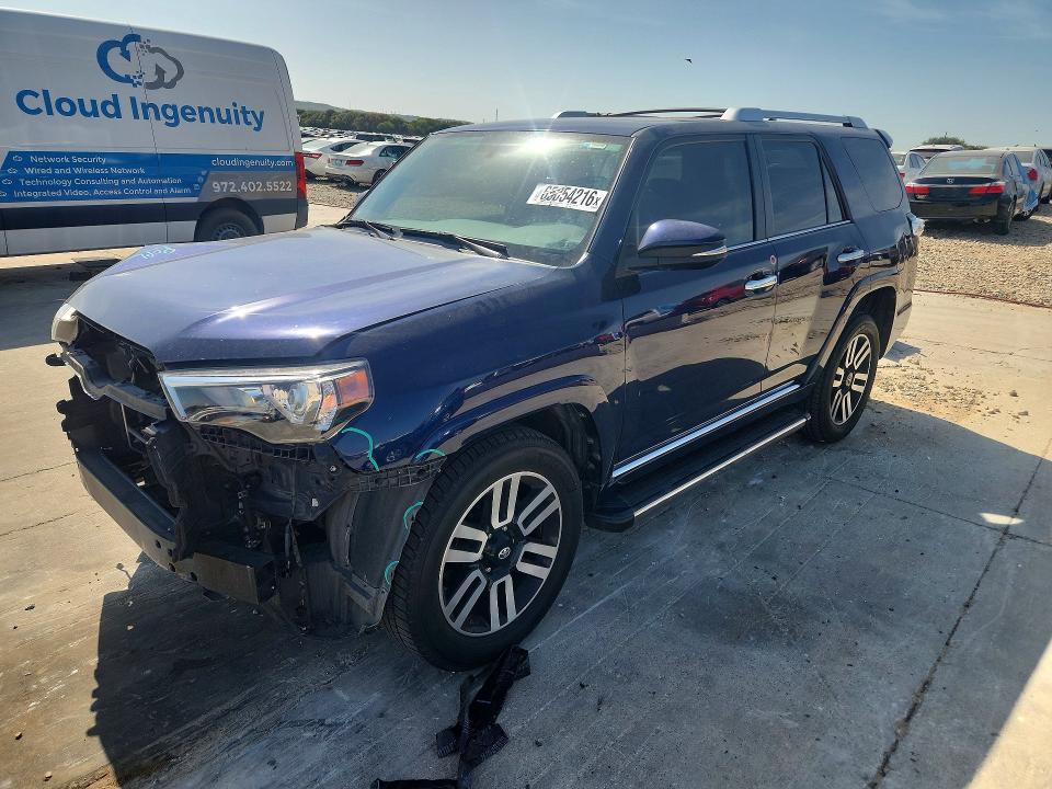 TOYOTA 4RUNNER 2016 with VIN JTEZU5JR5G5135506 - Photo from auction