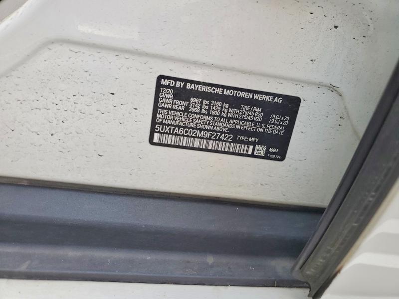 صورة رقم 14 من المزاد - 2021 BMW X5 مع VIN 5UXTA6C02M9F27422