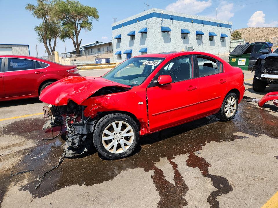 MAZDA 3 2008 with VIN JM1BK32G881776218 - Photo from auction
