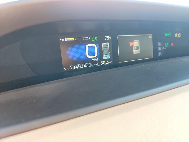 Photo 9 from auction – 2016 TOYOTA PRIUS with VIN JTDKBRFU9G3011525