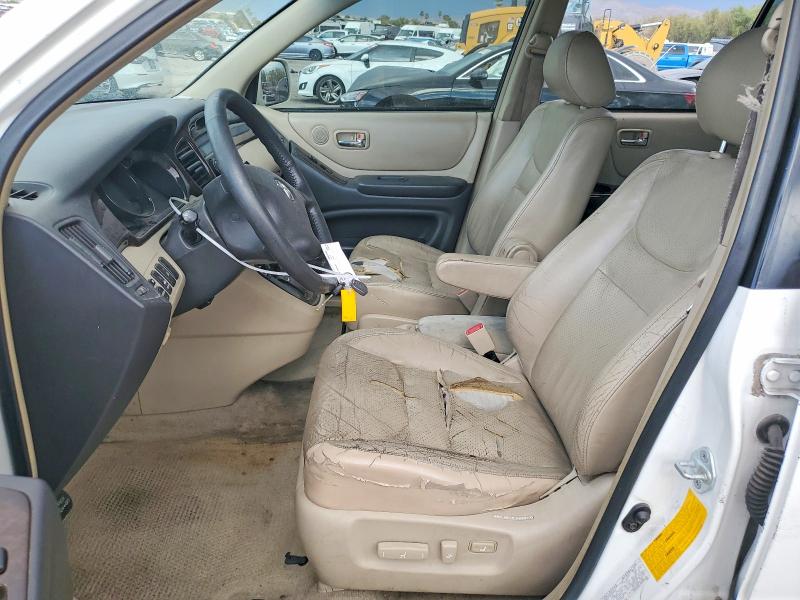 Photo 7 from auction – 2001 TOYOTA HIGHLANDER with VIN JTEHF21A810022720
