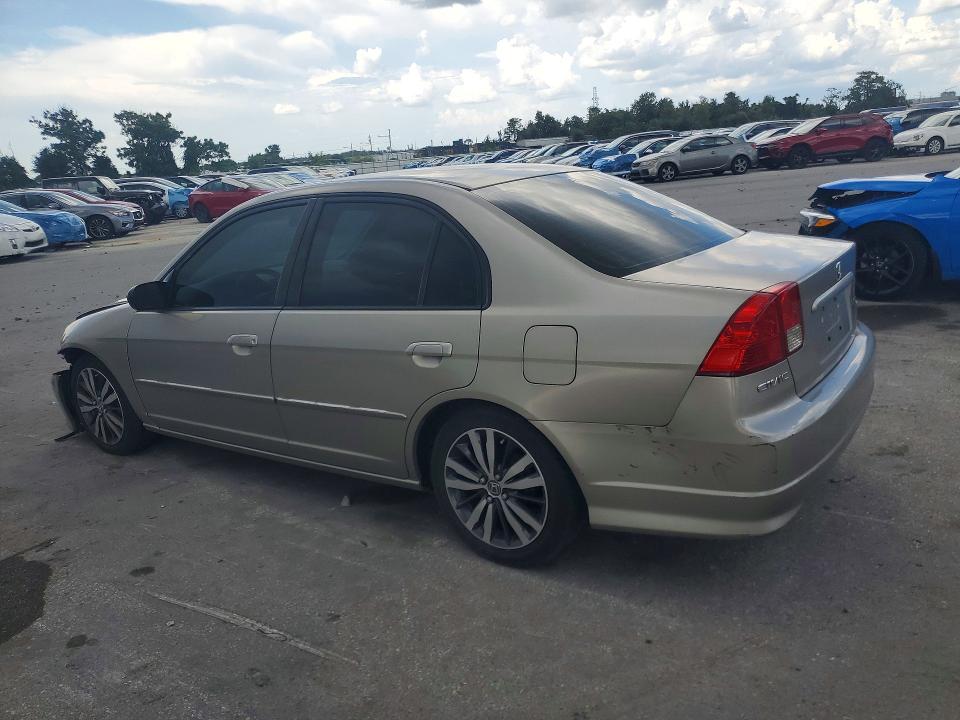 Photo 2 from auction – 2005 HONDA CIVIC with VIN 2HGES16535H579403