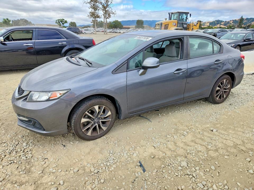 HONDA CIVIC 2013 with VIN 19XFB2F84DE229954 - Photo from auction