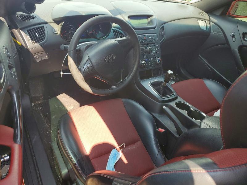 Photo 8 from auction – 2012 HYUNDAI GENESIS COUPE with VIN KMHHU6KH2CU074672