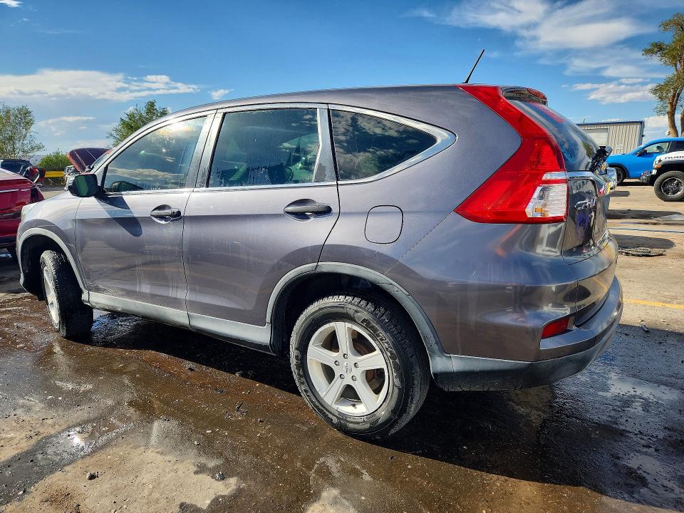 Photo 2 from auction – 2015 HONDA CR-V with VIN 5J6RM4H38FL079551