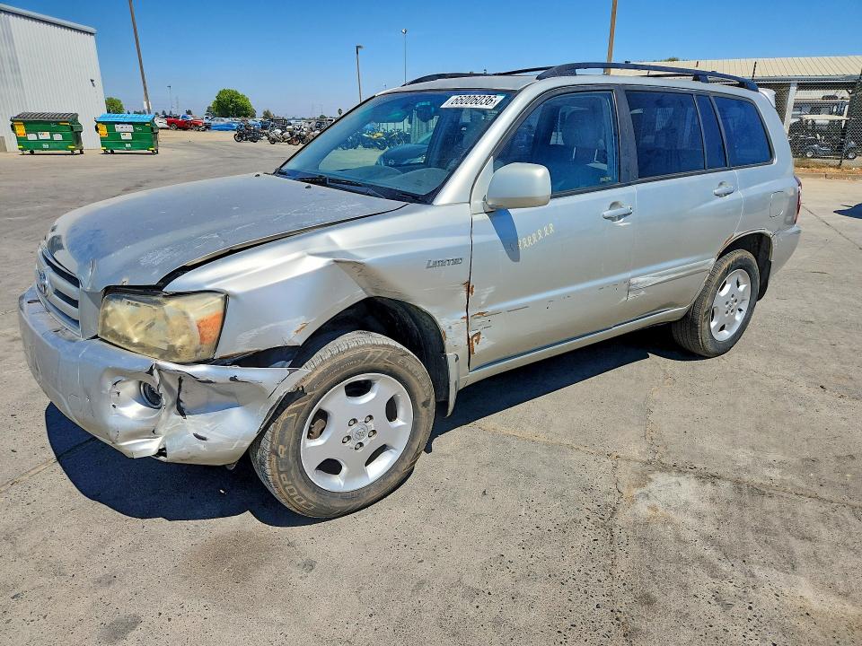 TOYOTA HIGHLANDER 2005 with VIN JTEEP21A750118943 - Photo from auction