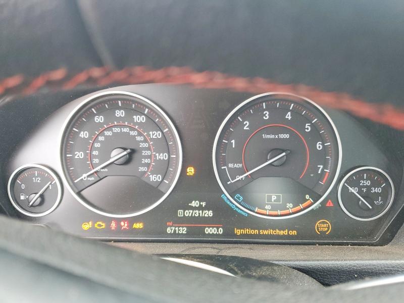 Photo 9 from auction – 2016 BMW 328 with VIN WBA8E9G55GNT85334