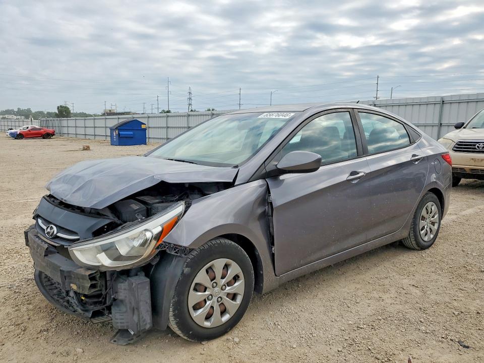 HYUNDAI ACCENT 2017 with VIN KMHCT4AE3HU235904 - Photo from auction