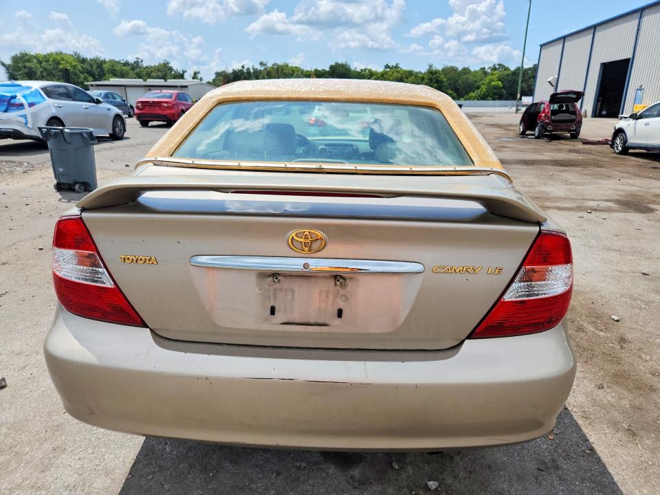 Photo 6 from auction – 2004 TOYOTA CAMRY with VIN JTDBE32K040262259