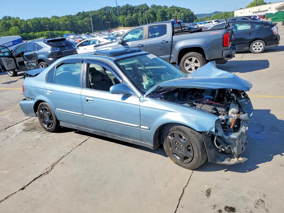 Photo 4 from auction – 2000 HONDA CIVIC with VIN 1HGEJ8645YL016251