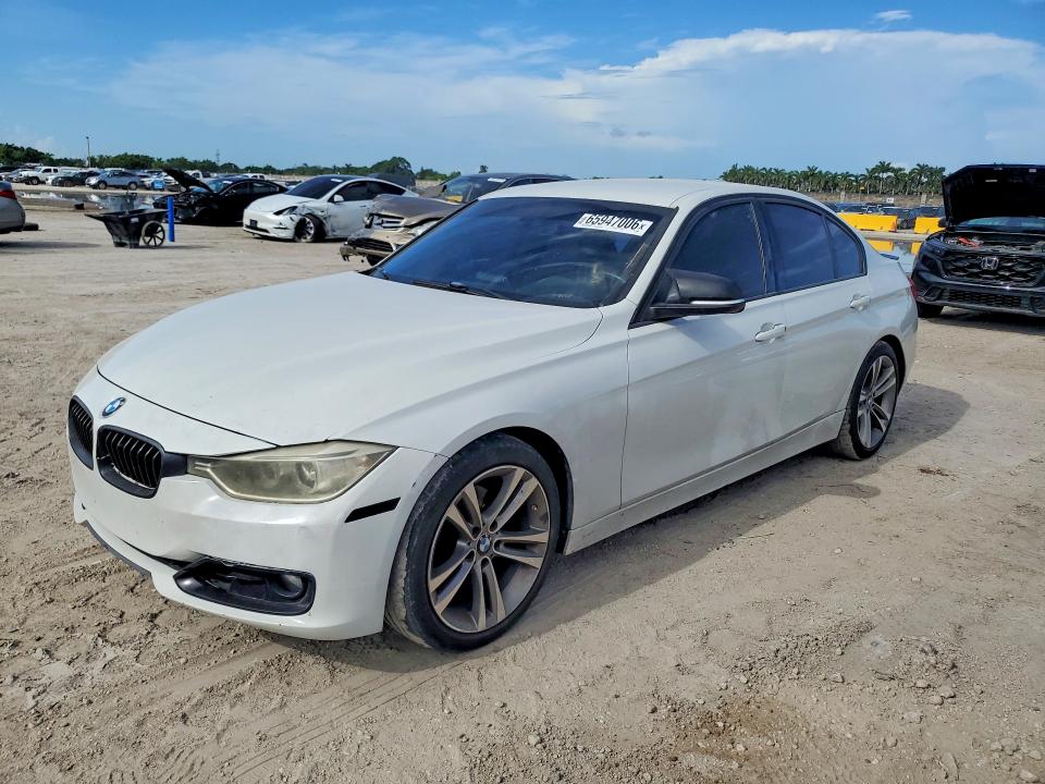 BMW 328 2013 with VIN WBA3C1G59DNR49208 - Photo from auction