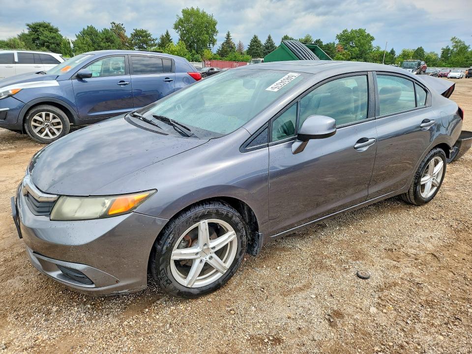 HONDA CIVIC 2012 with VIN 19XFB2F83CE029226 - Photo from auction