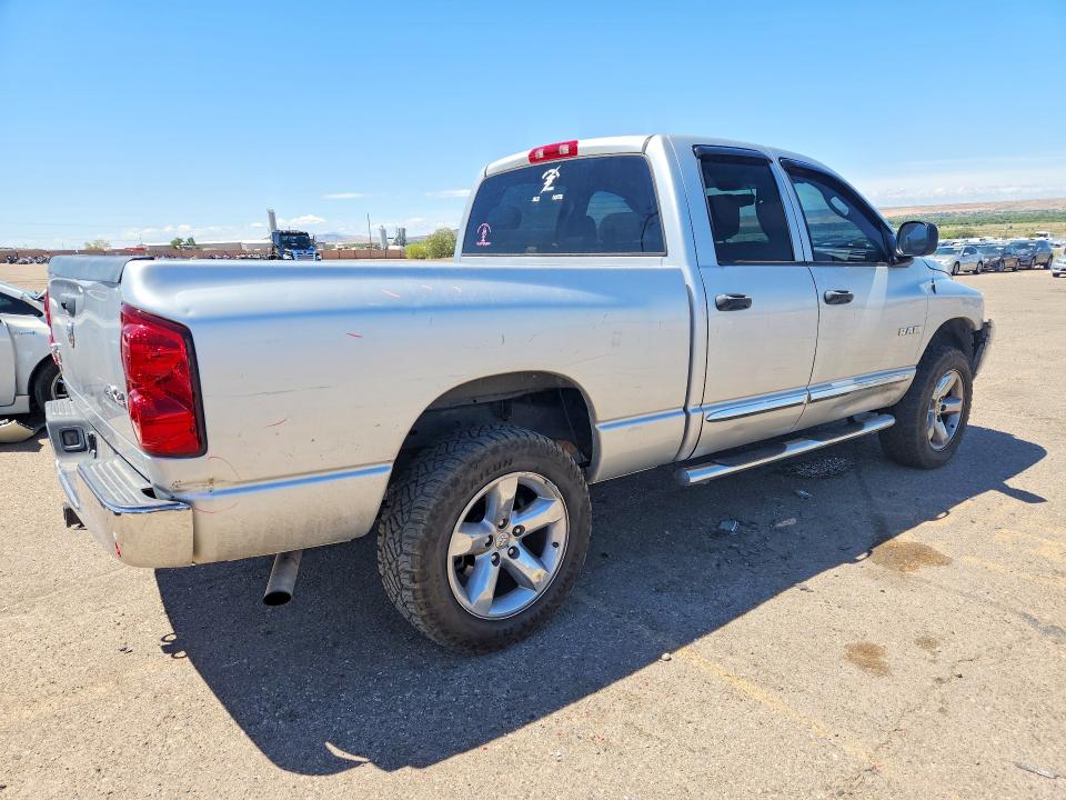 Photo 3 from auction – 2008 DODGE RAM 1500 with VIN 1D7HU18N78J128390