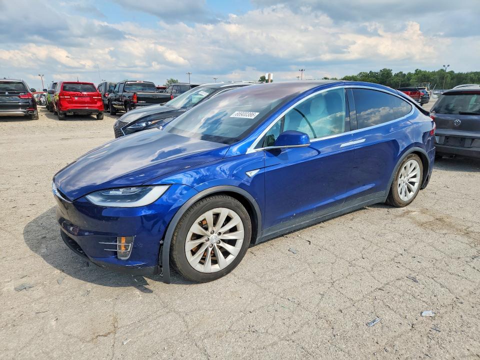 TESLA MODEL X 2016 with VIN 5YJXCAE23GF012967 - Photo from auction