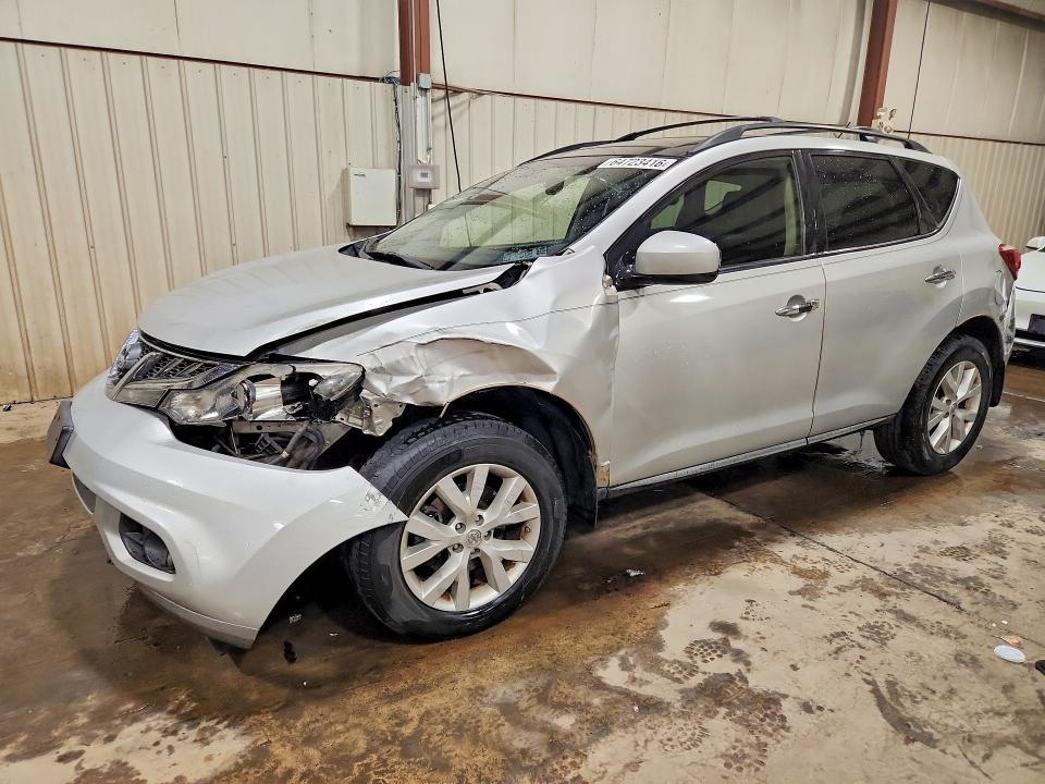 NISSAN MURANO 2012 with VIN JN8AZ1MWXCW235090 - Photo from auction